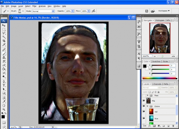 Creation of Mosiac??? I Guess...: Step 1
